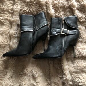 Monster High Black Heeled Boots with Buckle